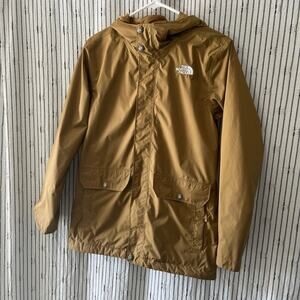 The North Face | youth Sequoia camel brown triclimate coat